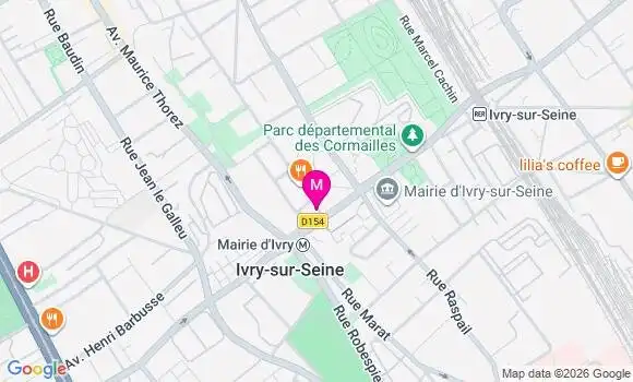 Localisation Centre de Santé Access Radiologie Ivry