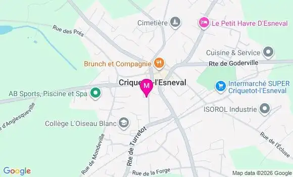 Localisation Ehpad La Pommeraie