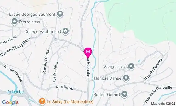Localisation Ehpad Saint Deodat