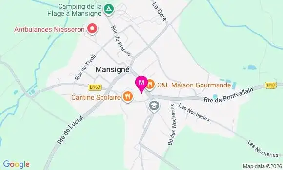 Localisation Ehpad Les Glycines