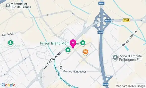 Localisation Pole Médical et Ophtalmologie