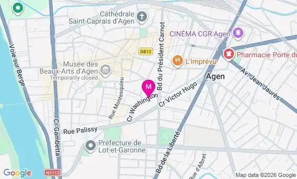 Localisation Ehpad Résidence de Raymond