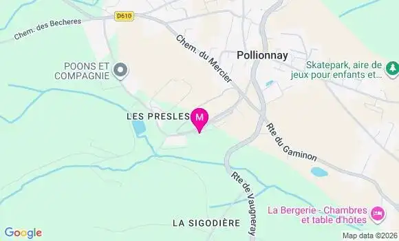 Localisation Ehpad Les Aurelias