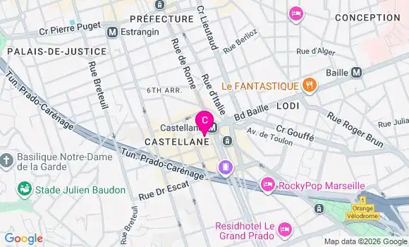 Localisation Centre Médical Ramsay Santé Marseille