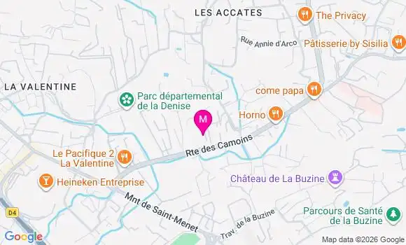 Localisation Ehpad Le Hameau des Accates