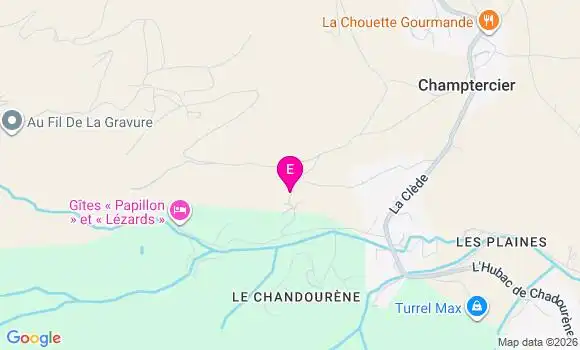 Localisation Ehpad les Lavandines