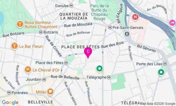 Localisation Centre Médical Paris Santé