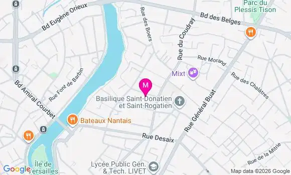 Localisation Ehpad du Bon Pasteur