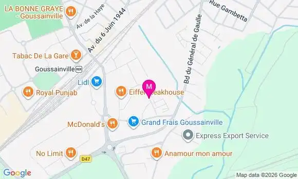 Localisation Centre de Santé Dentaire Dental Care Goussainville