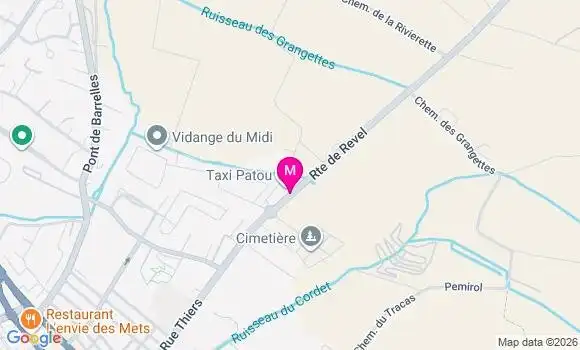 Localisation Centre de Santé Monie