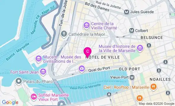 Localisation Centre de Santé Dentaire Marseille