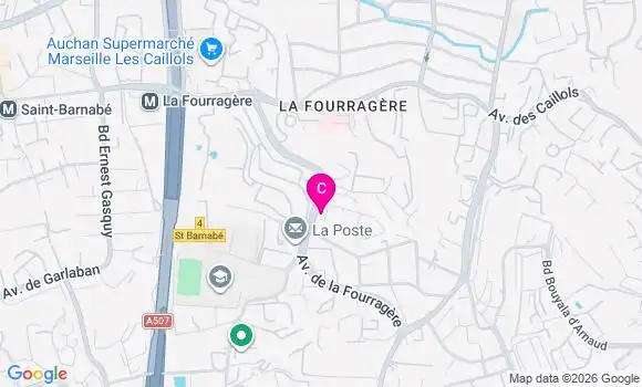 Localisation Centre de Santé Art Dent la Fourragere