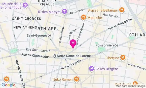 Localisation Centre de Santé Médical et Dentaire Saint Georges