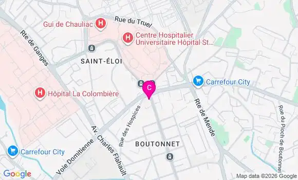 Localisation Centre Dentaire Saint Eloi