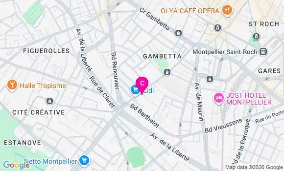 Localisation Centre Dentaire Georges Clemenceau