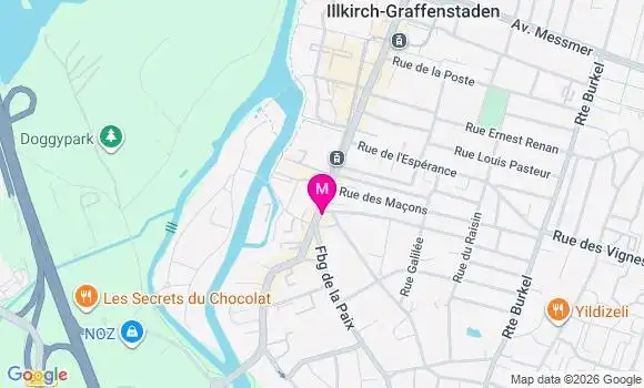 Localisation Clinique Dentaire Mutualite Illkirch