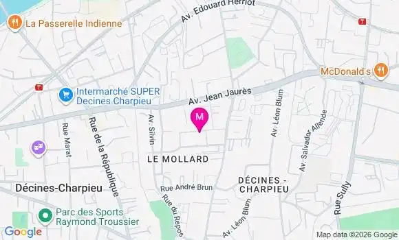Localisation Ehpad Les Volubilis