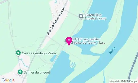 Localisation Ehpad Les Jardins d