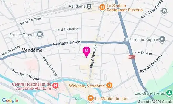 Localisation Ehpad Bon Secours