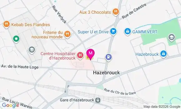 Localisation Ehpad Le Clos des Tilleuls