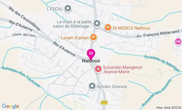 Localisation Ehpad La Thesauque