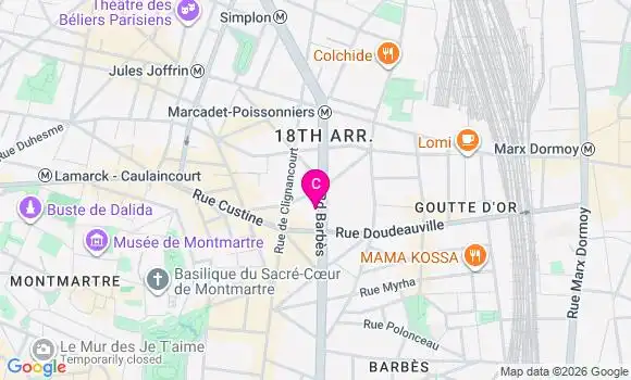 Localisation Centre de Santé Ast Médico Dentaire