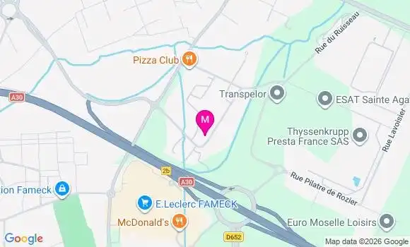 Localisation Centre Dentaire la Feltiere