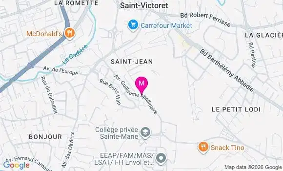 Localisation Ehpad La Filosette