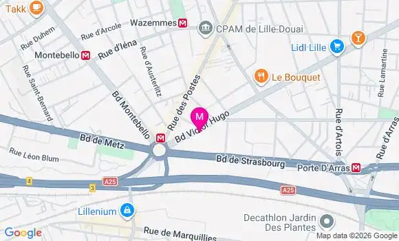 Localisation Ehpad Saint Antoine de Padoue