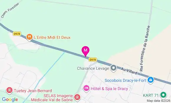 Localisation Ehpad Notre Dame de Marloux