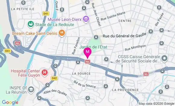 Localisation Ehpad Saint François