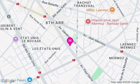 Localisation Ehpad la Verandine