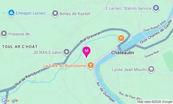 Localisation Ehpad Les Collines Bleues