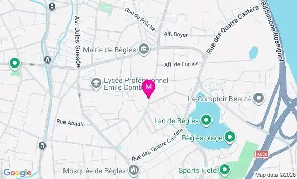 Localisation Ehpad Manon Cormier