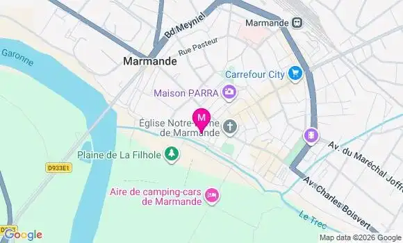 Localisation Ehpad Résidence Saint Exupery