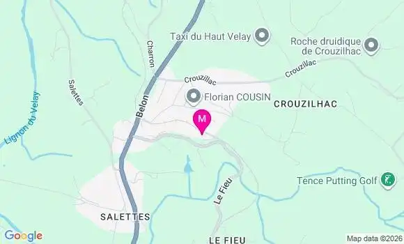 Localisation Ehpad La Serigoule