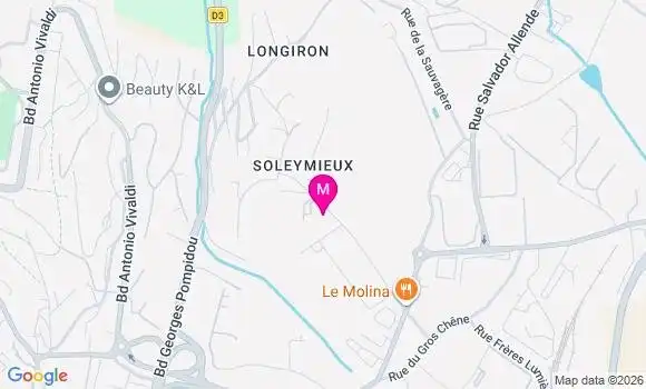 Localisation Ehpad Marie Romier