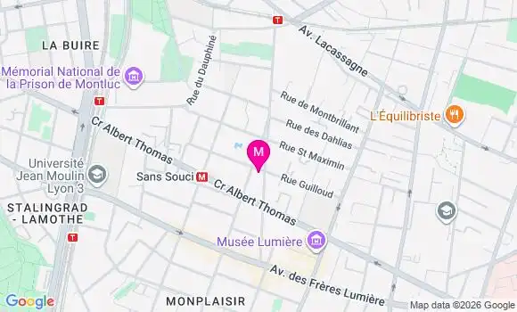 Localisation Ehpad les Cristallines