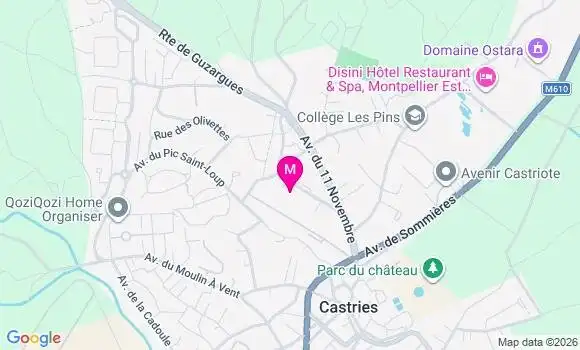 Localisation Ehpad La Farigoule