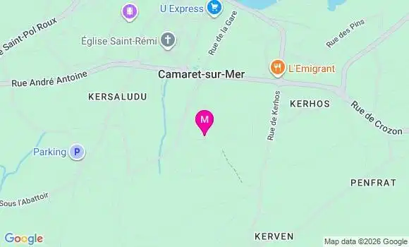 Localisation Ehpad Ti Ar Garantez