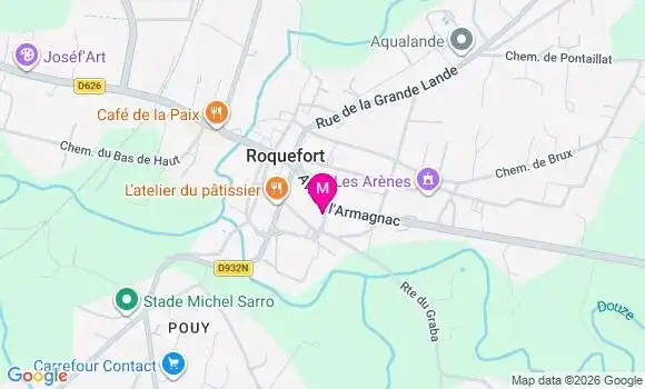 Localisation Ehpad Les Maisons du Part
