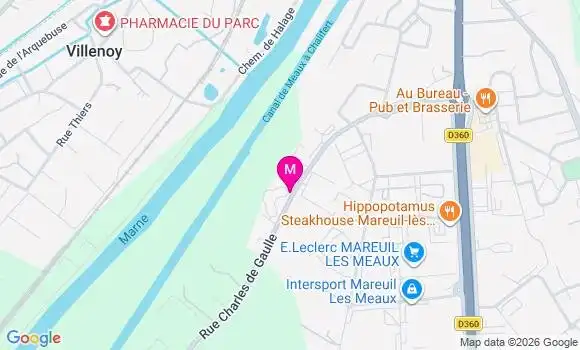 Localisation Ehpad Résidence Ondine