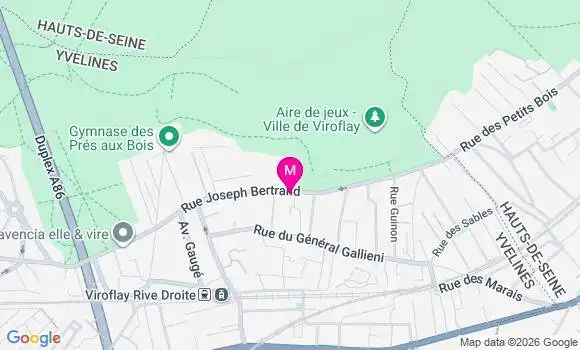 Localisation Ehpad Les Aulnettes