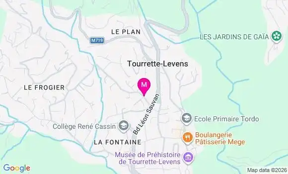 Localisation Ehpad Les Amandines