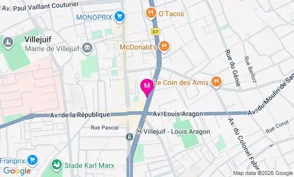 Localisation Centre de Santé Polyvalent Mycare Clinic