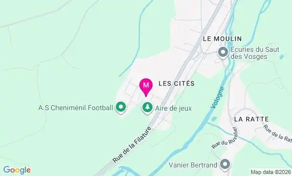 Localisation La Résidence Ozanam