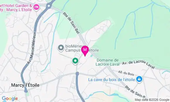 Localisation Ehpad les Terrasses de l