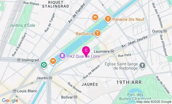 Localisation Centre de Santé Edmond de Rothschild