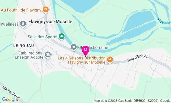 Localisation Centre de Santé Polyvalent de l