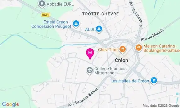 Localisation Ehpad Le Hameau de la Pelou